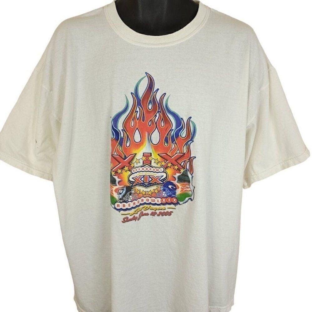 ArenaBowl XIX T Shirt Vintage Y2K 2005 Arena Football League AFL Colorado Crush
